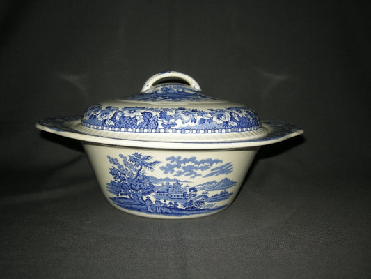 Woods Seaforth blauw soepterrine