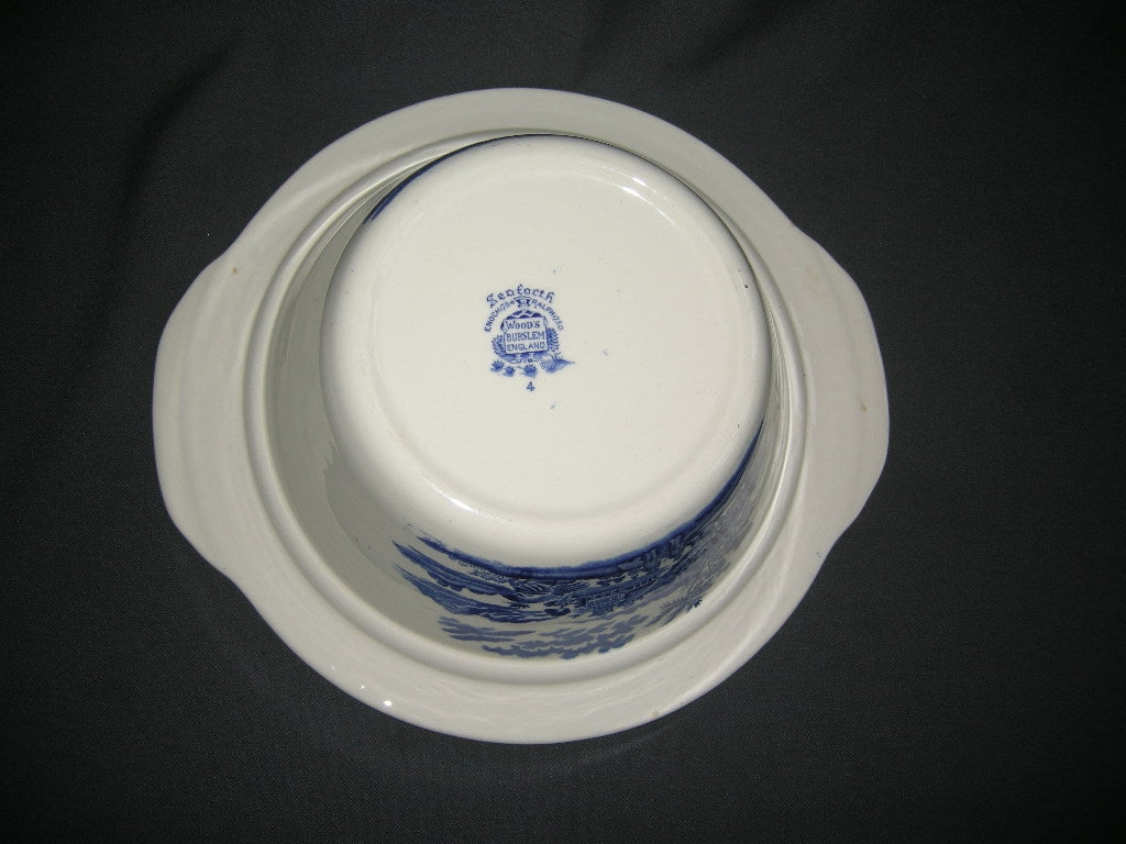 Woods Seaforth blauw soepterrine zonder deksel