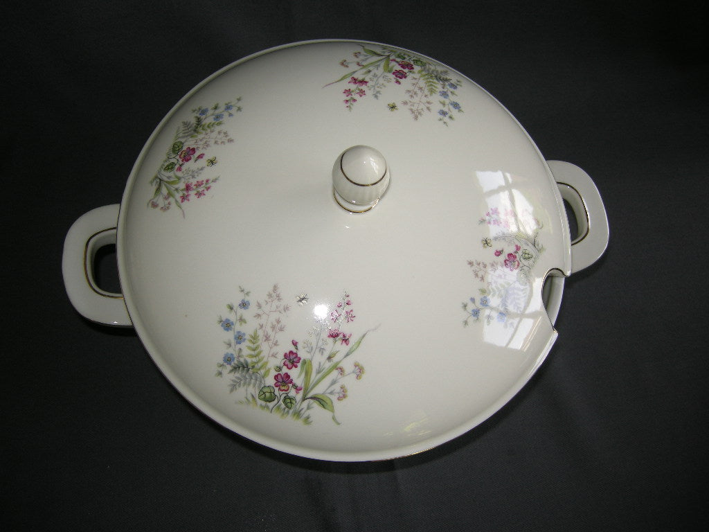 Winterling roomwit - veldbloemetjes soepterrine