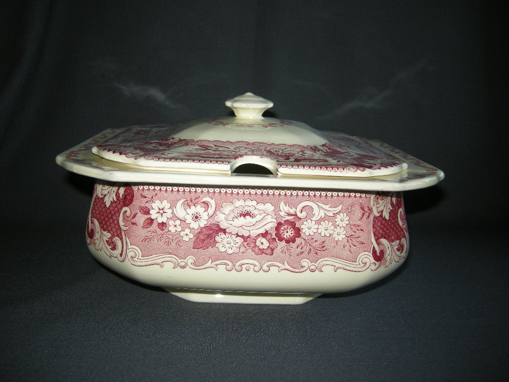 Societe Ceramique Victoria rood soepterrine