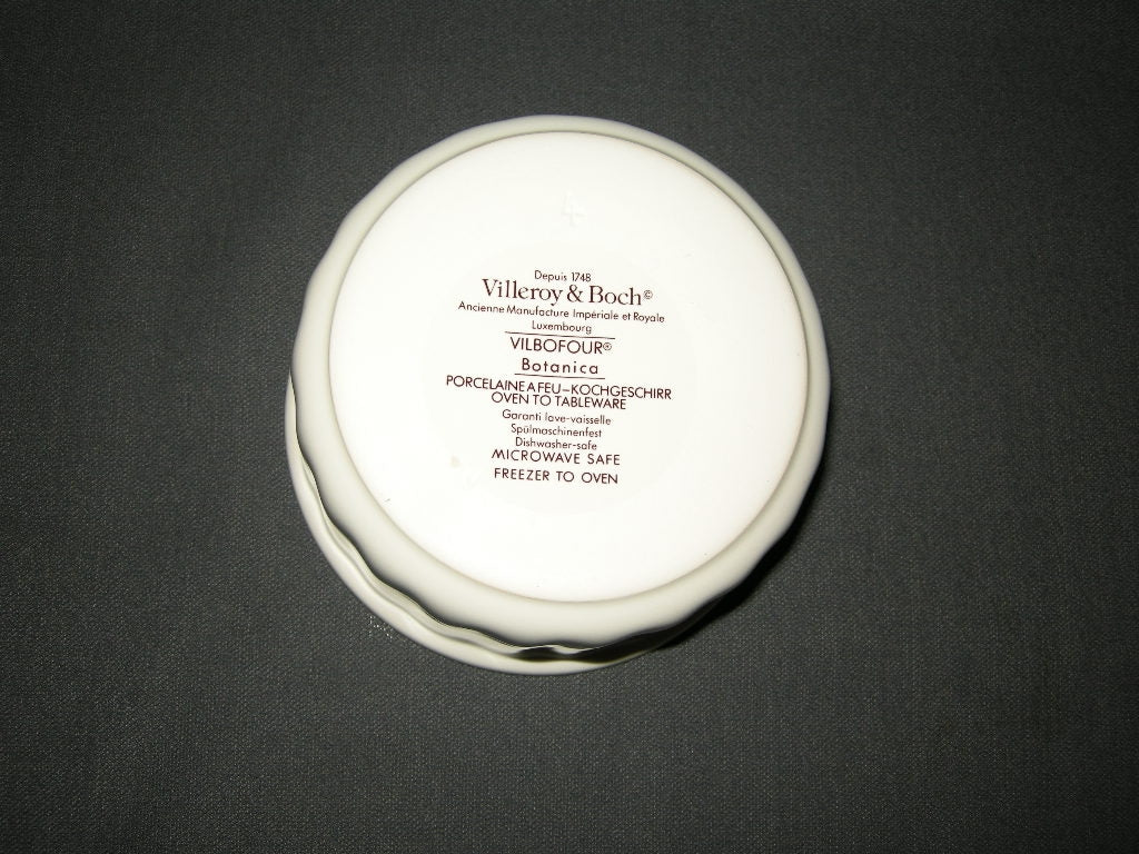 Villeroy & Boch Botanica Vilbofour souffleschaal O13,5 cm., hoogte 7 cm.