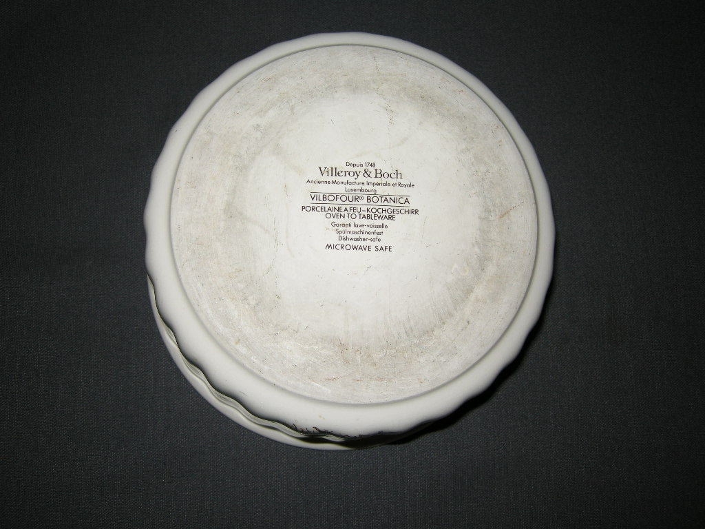 Villeroy & Boch Botanica Vilbofour souffleschaal O19 cm., hoogte 9 cm.