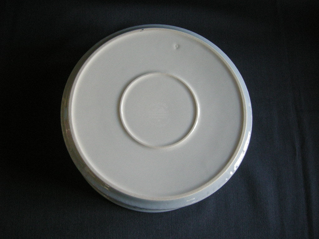 Petrus Regout parafeu grijs 001. souffleschaal O20 cm.