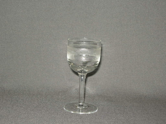 gebruikt glas rollend geld steel O4 cm.