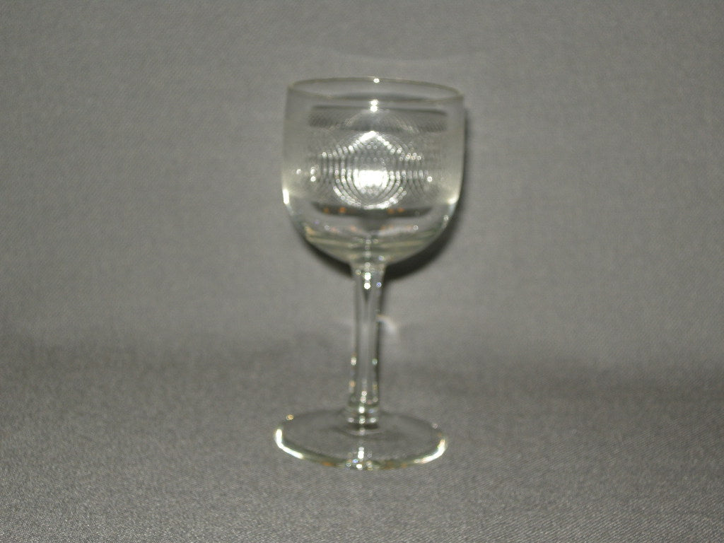 gebruikt glas rollend geld steel O5 cm.