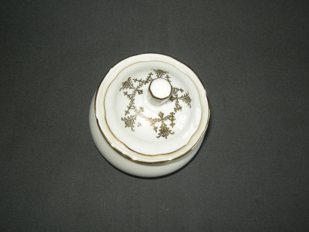 Thun wit met goud suikerpot