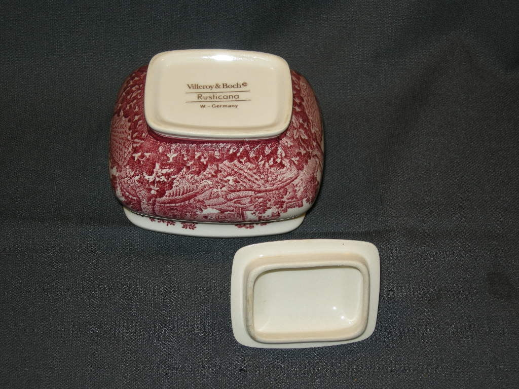 Villeroy & Boch Rusticana rood suikerpot