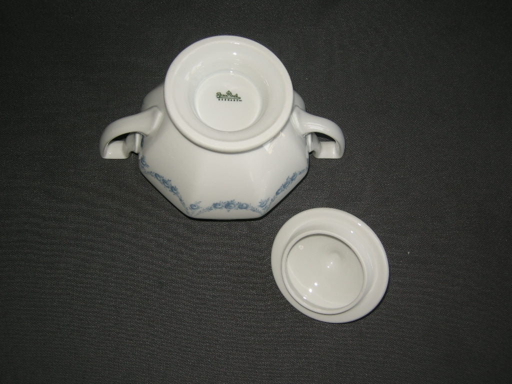 Rosenthal Maria Rosenkante Blau suikerpot