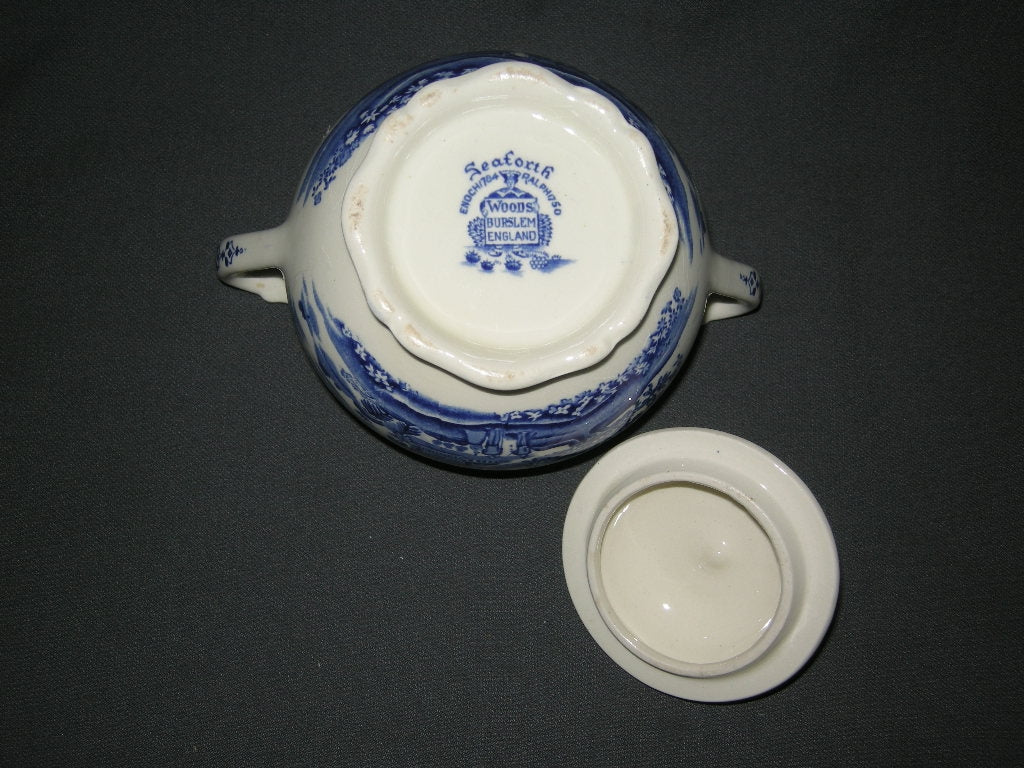 Woods Seaforth blauw suikerpot