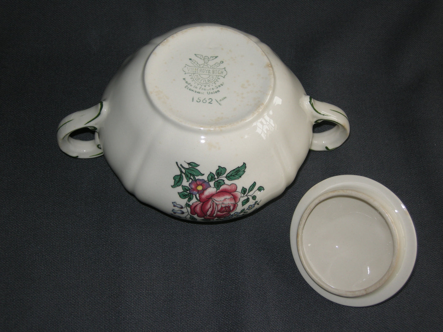 Villeroy & Boch Alt Strassburg oud stempel suikerpot