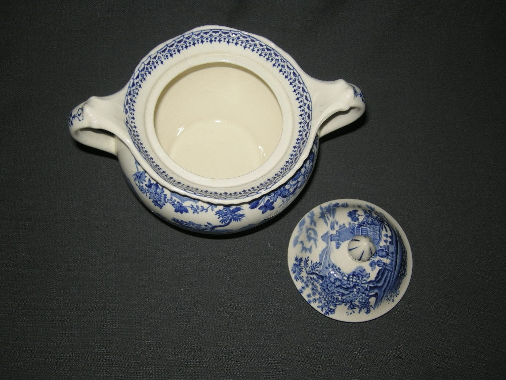 Woods Seaforth blauw suikerpot