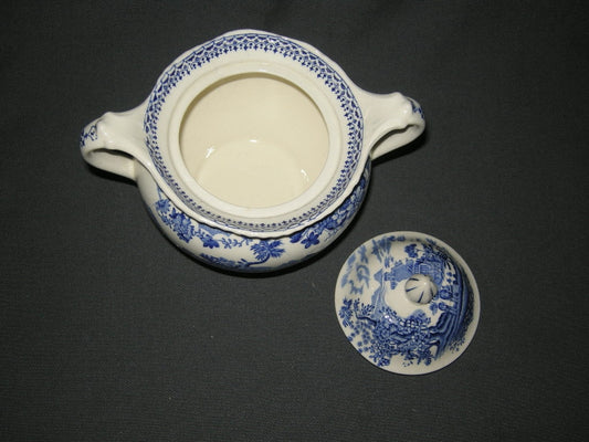 Woods Seaforth blauw suikerpot
