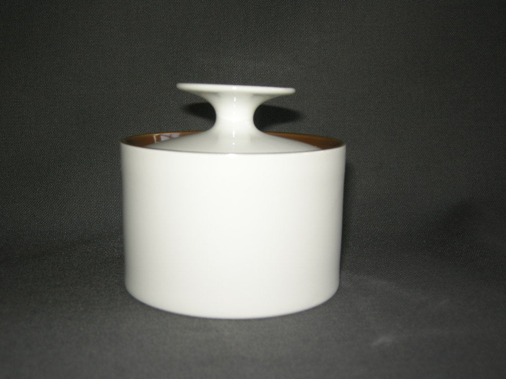 Thomas Medaillon bruin - goudkleurige decorrand suikerpot