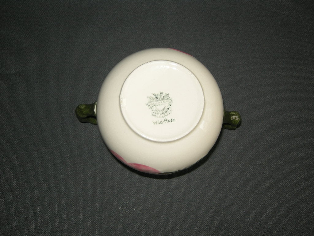 Villeroy & Boch Wild Rose suikerpot met beschadigd deksel
