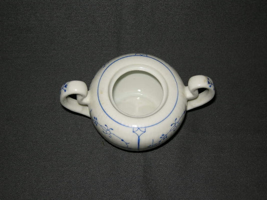August Warnecke Friesisch Blau suikerpot zonder deksel