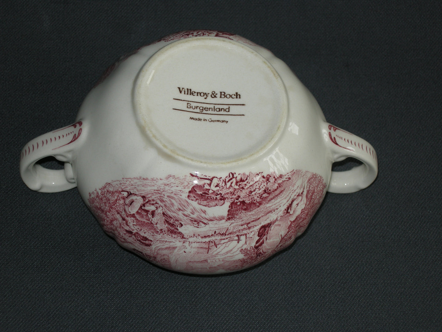 Villeroy & Boch Burgenland rood suikerpot zonder deksel