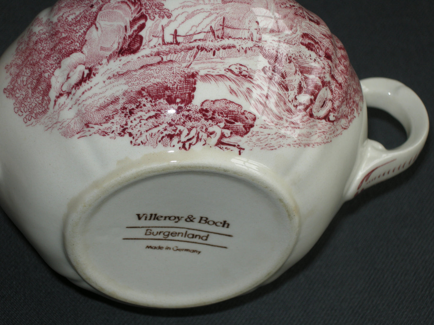 Villeroy & Boch Burgenland rood suikerpot zonder deksel