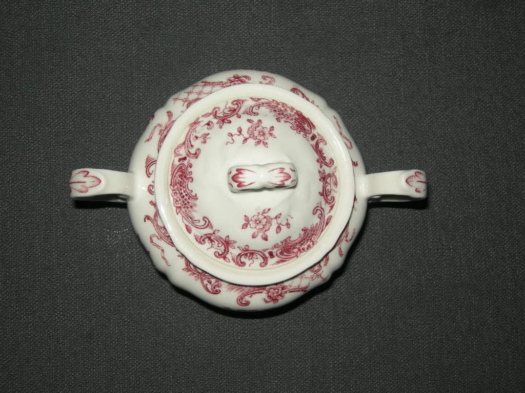 Villeroy & Boch Valeria rood suikerpotje