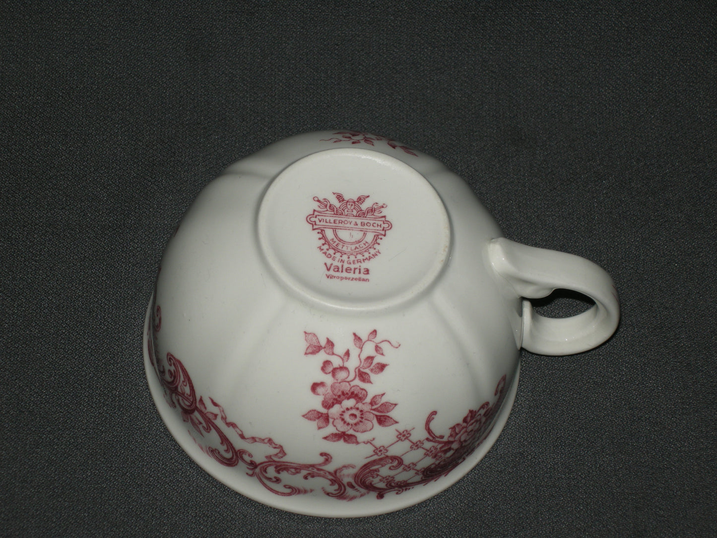 Villeroy & Boch Valeria rood theekopje