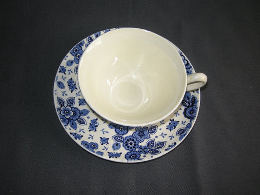Societe Ceramique Beatrix theekop & schotel