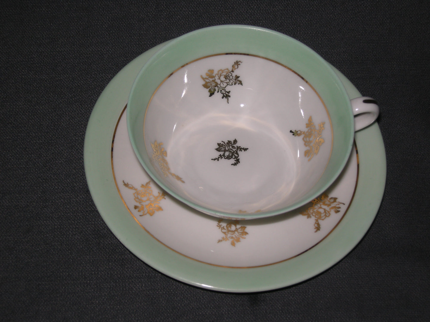 Limoges Charles Ahrenfeldt theekop & schotel