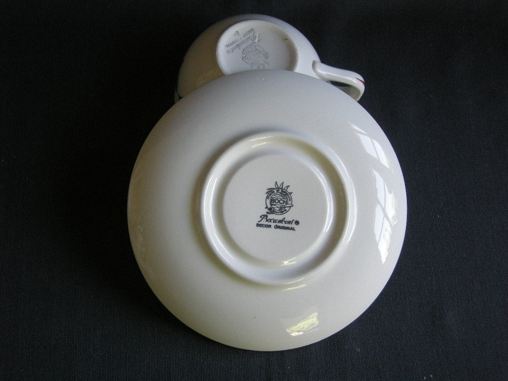 Boch Boerenbont theekop & schotel nieuwer model