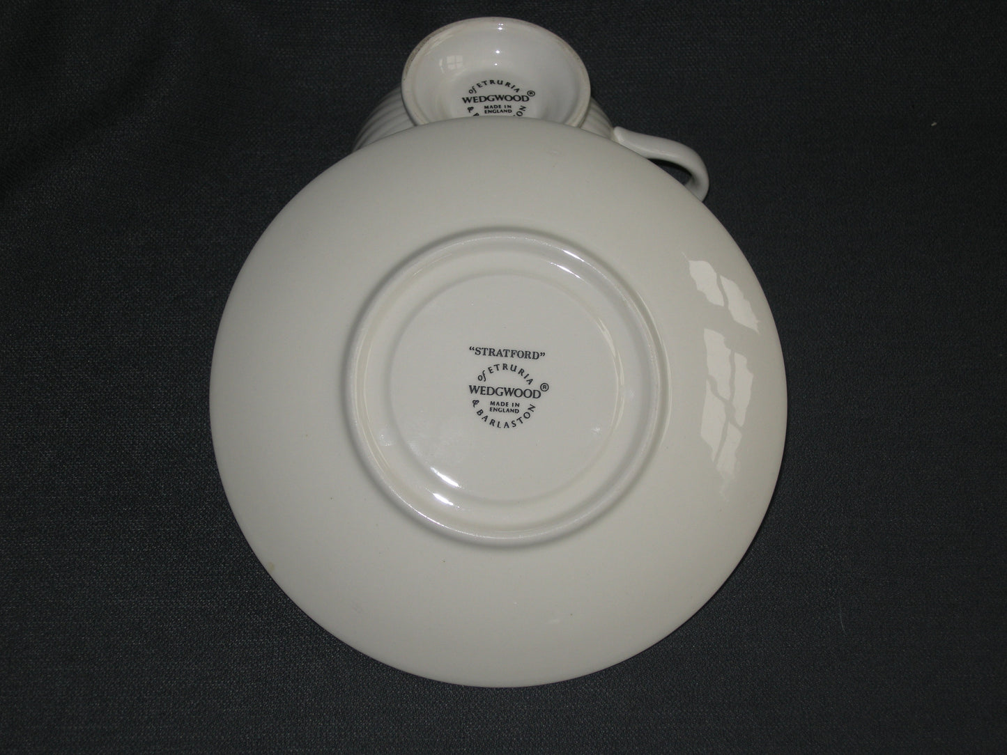 Wedgwood Stratford koffiekop & schotel laag
