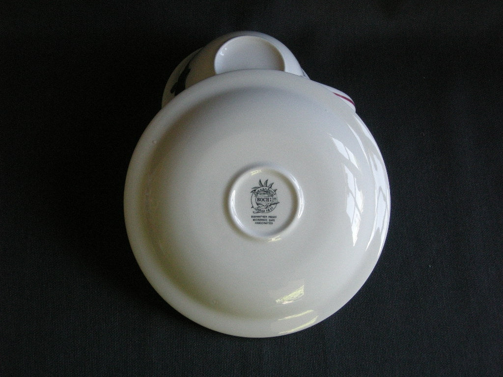 Boch Boerenbont theekop & schotel ouder model