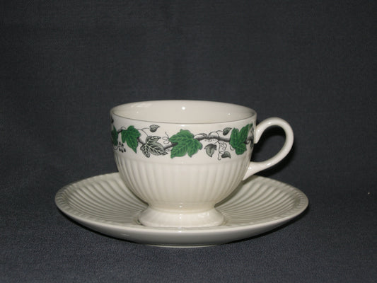 Wedgwood Stratford koffiekop & schotel laag
