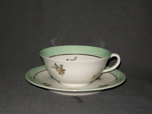 Limoges Charles Ahrenfeldt theekop & schotel
