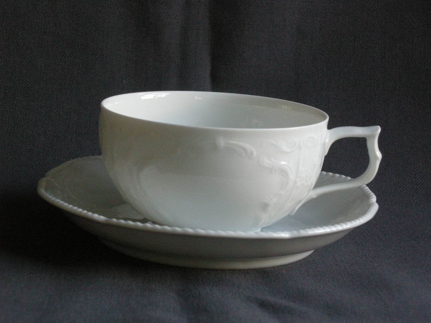 Rosenthal Sanssouci WeiS theekop & schotel