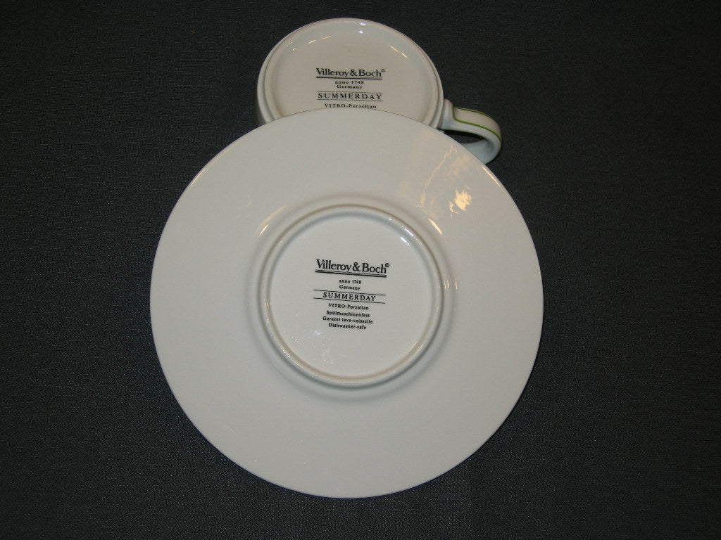 Villeroy & Boch Summerday theekop & schotel
