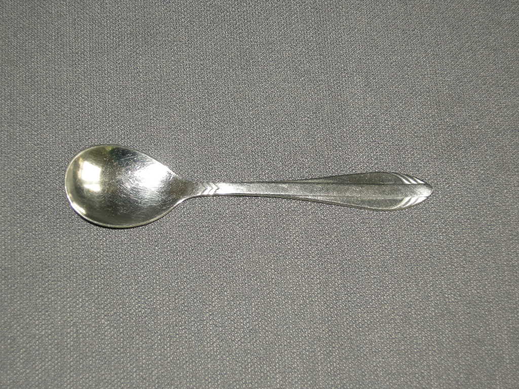 Gero Zilmeta model 581 visgraat theelepeltje / eierlepeltje 11,1 cm.