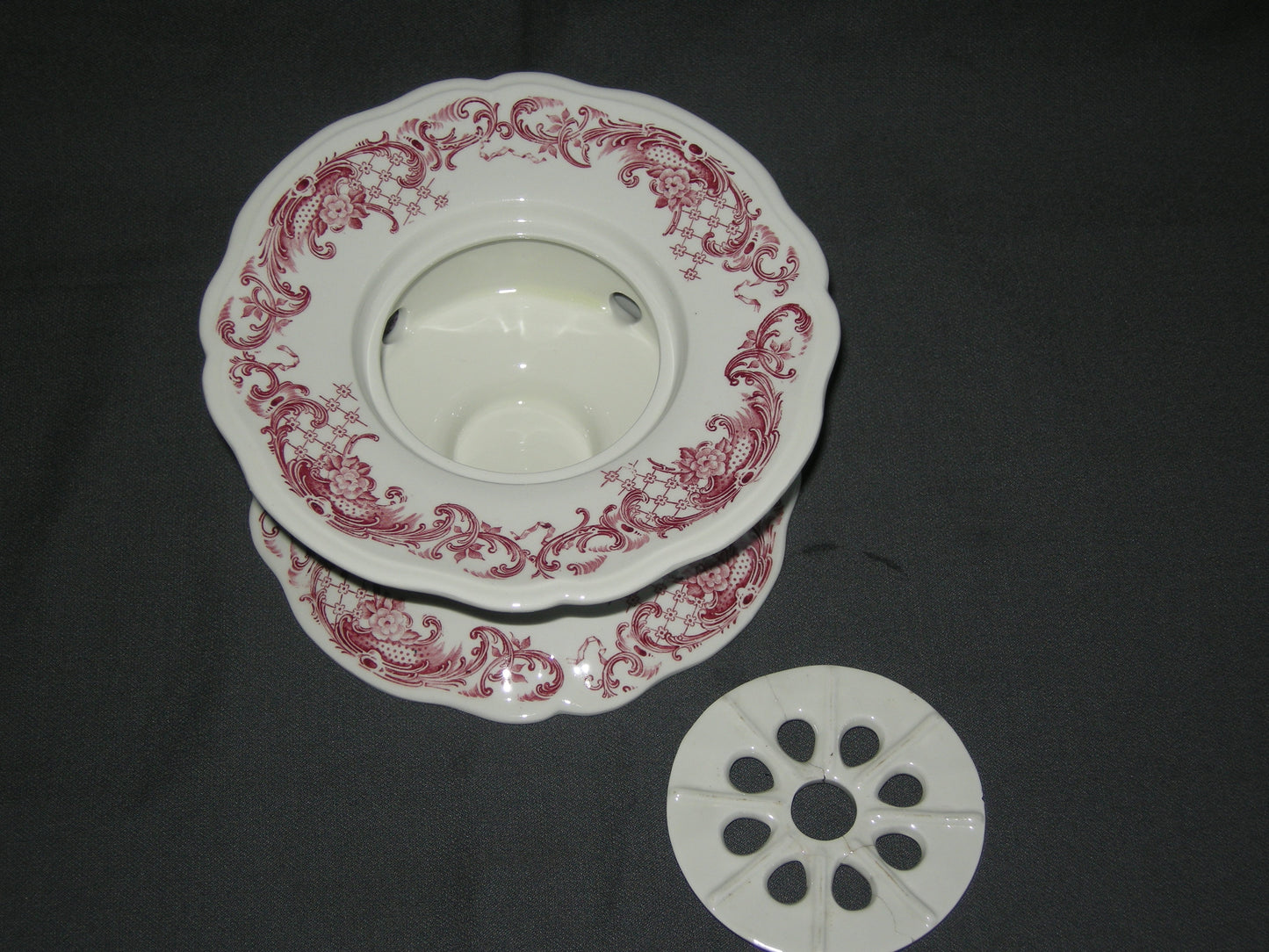 Villeroy & Boch Valeria rood theelicht