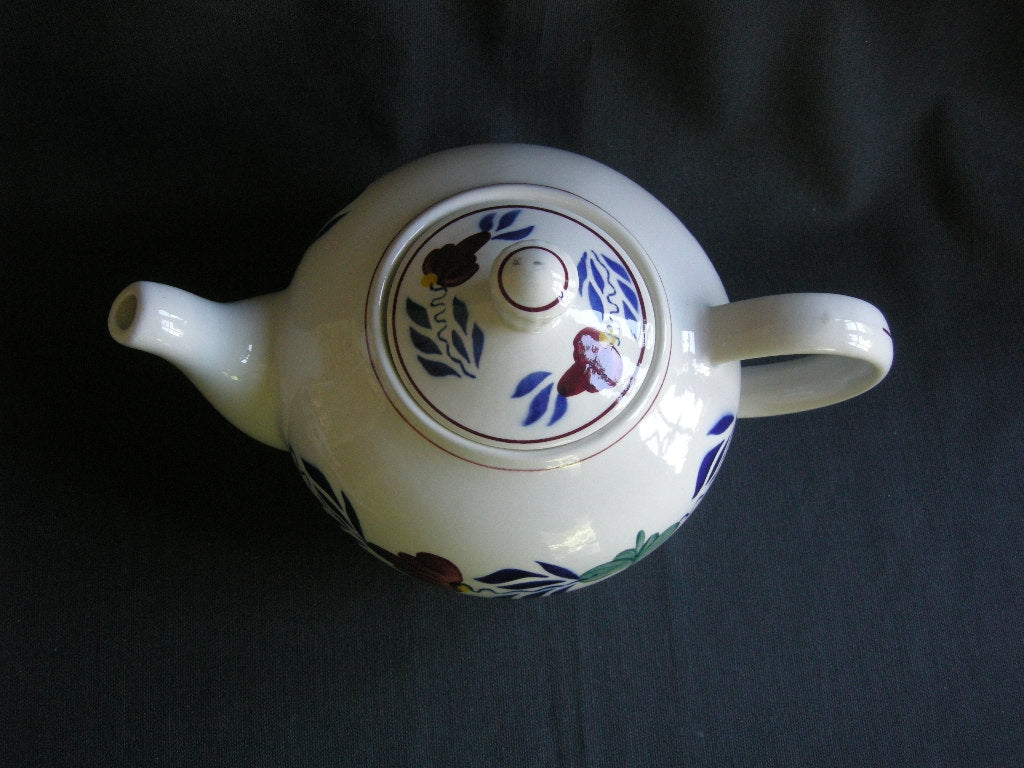 Boch Boerenbont theepot Zeeland 1,2 ltr.