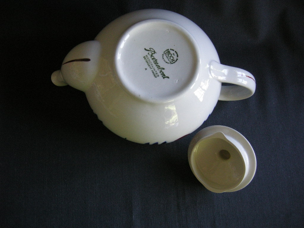 Boch Boerenbont theepot Zeeland 1,2 ltr.