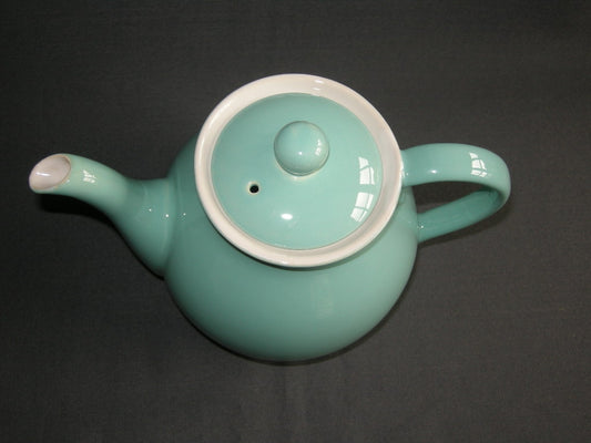 Huizen pastel aqua theepot