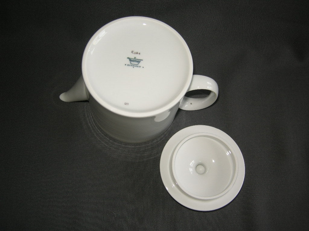 Thomas Medaillon bruin - goudkleurige decorrand theepot