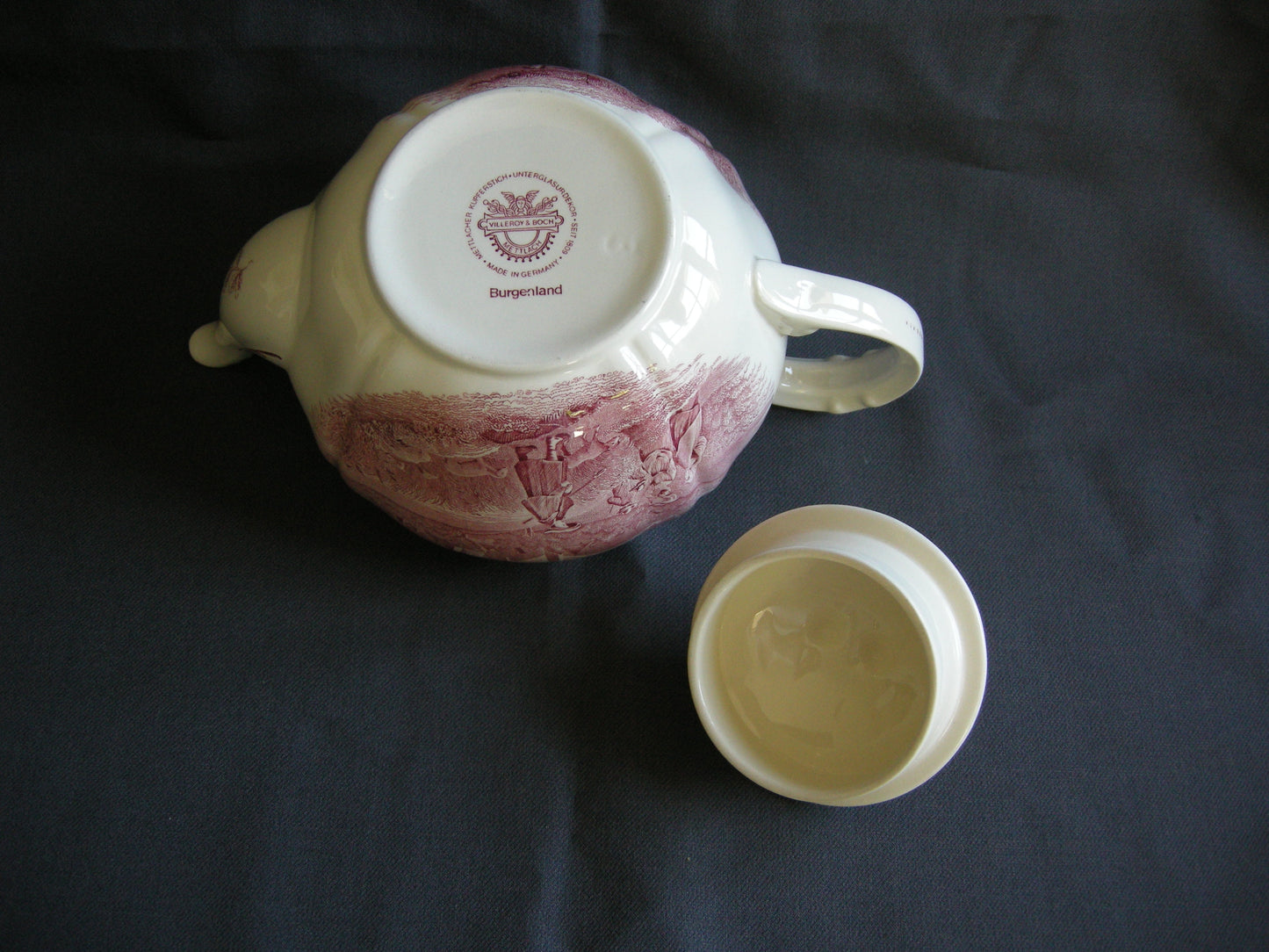 Villeroy & Boch Burgenland rood theepot