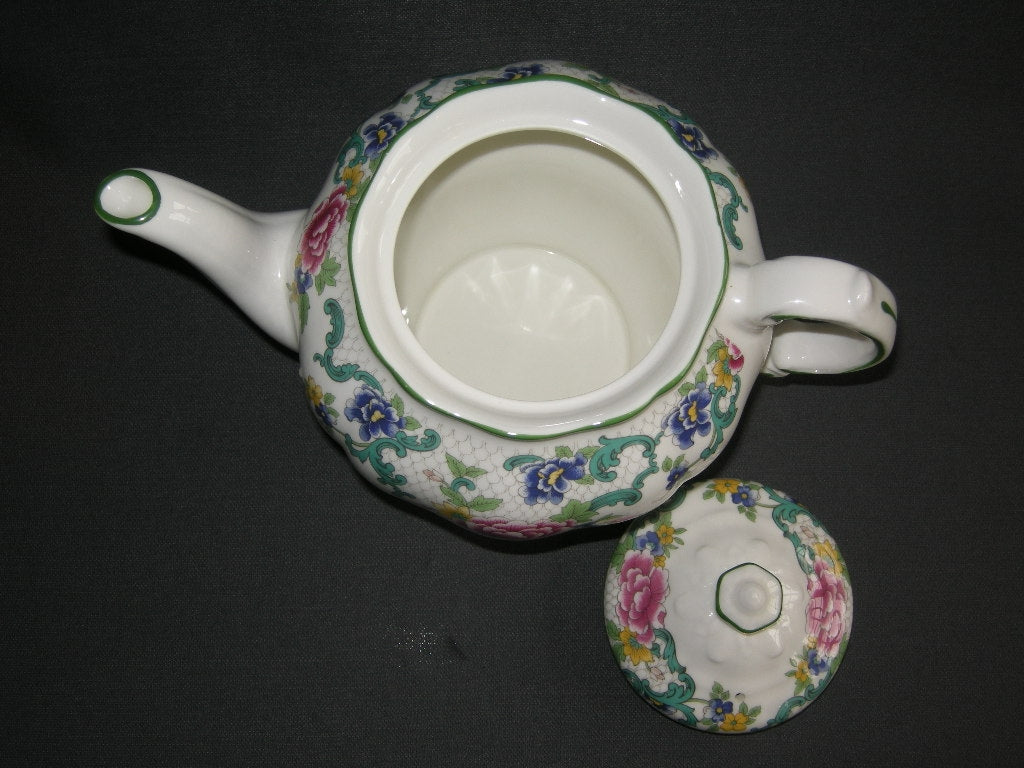 Royal Doulton Floradora green theepot