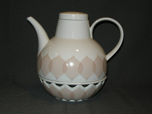 Rosenthal Lotus theepot + bijbehorend theelichtje