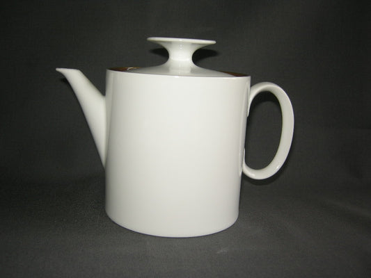 Thomas Medaillon bruin - goudkleurige decorrand theepot