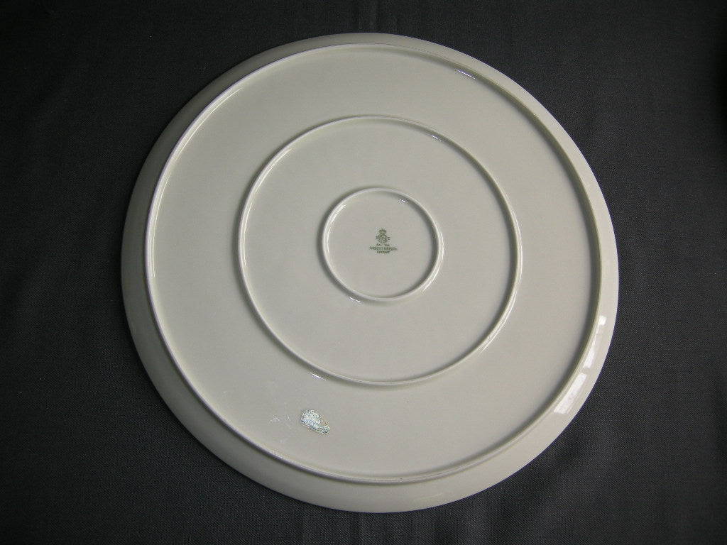 Tirschenreuth roomwit-fruitdecor vlaaischotel O33,5 cm.