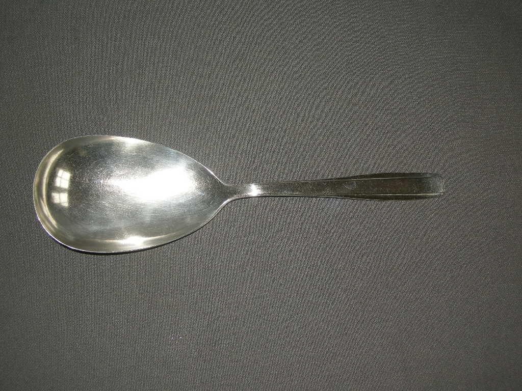 Gero verzilverd model 56 Nordique rijstlepel