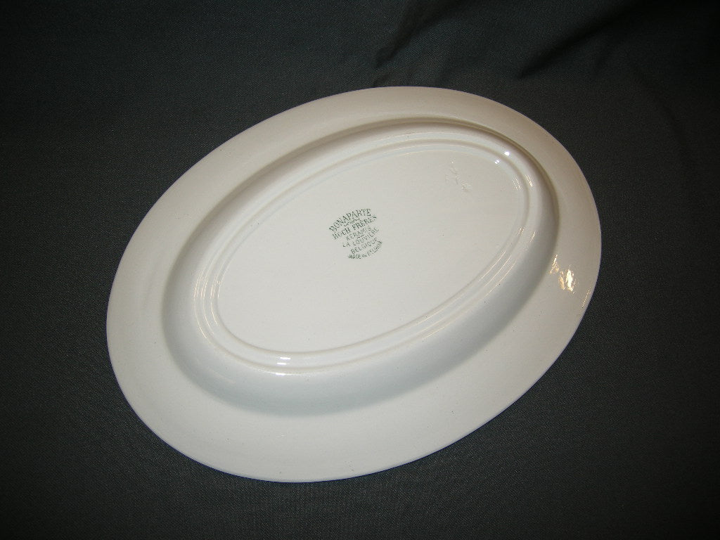 Boch Freres Bonaparte vleesschaal 31,5 cm.