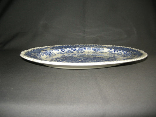 Woods Seaforth blauw vleesschaal 36,5 x 28,5 cm.