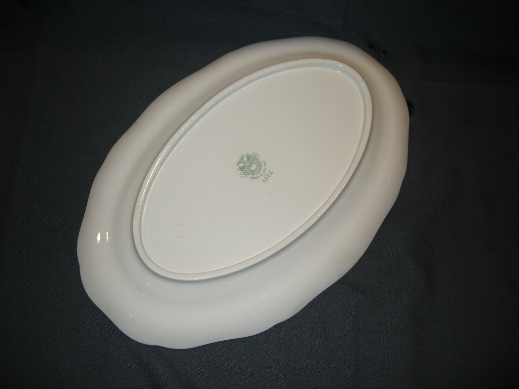Villeroy & Boch Alt Strassburg oud stempel vleesschaal 36 x 24 cm.