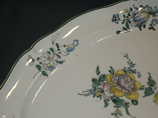 Villeroy & Boch Alt Strassburg oud stempel vleesschaal 42 x 28 cm.