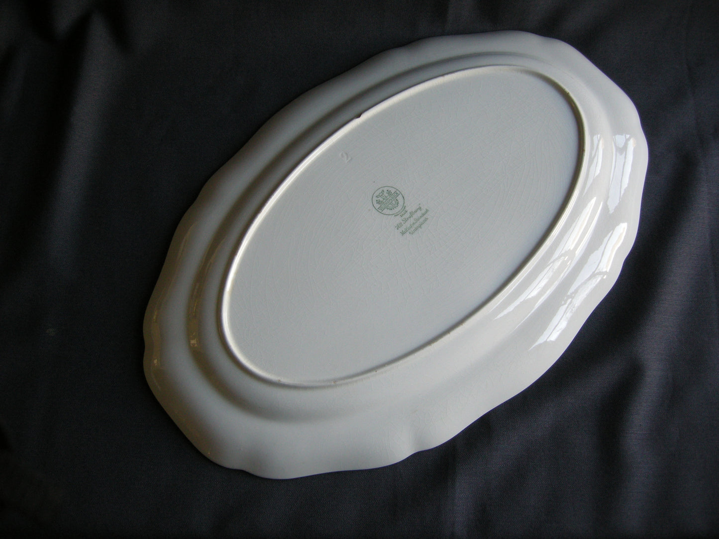 Villeroy & Boch Alt Strassburg oud stempel vleesschaal 45,5 x 30 cm.