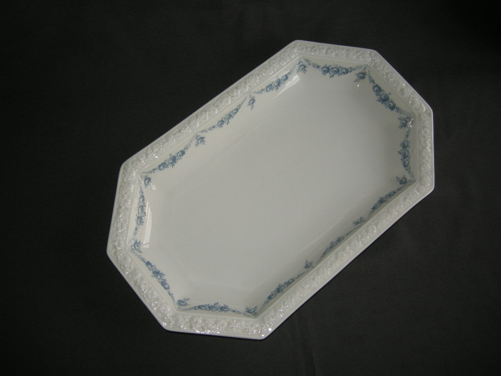 Rosenthal Maria Rosenkante Blau vleesschaal